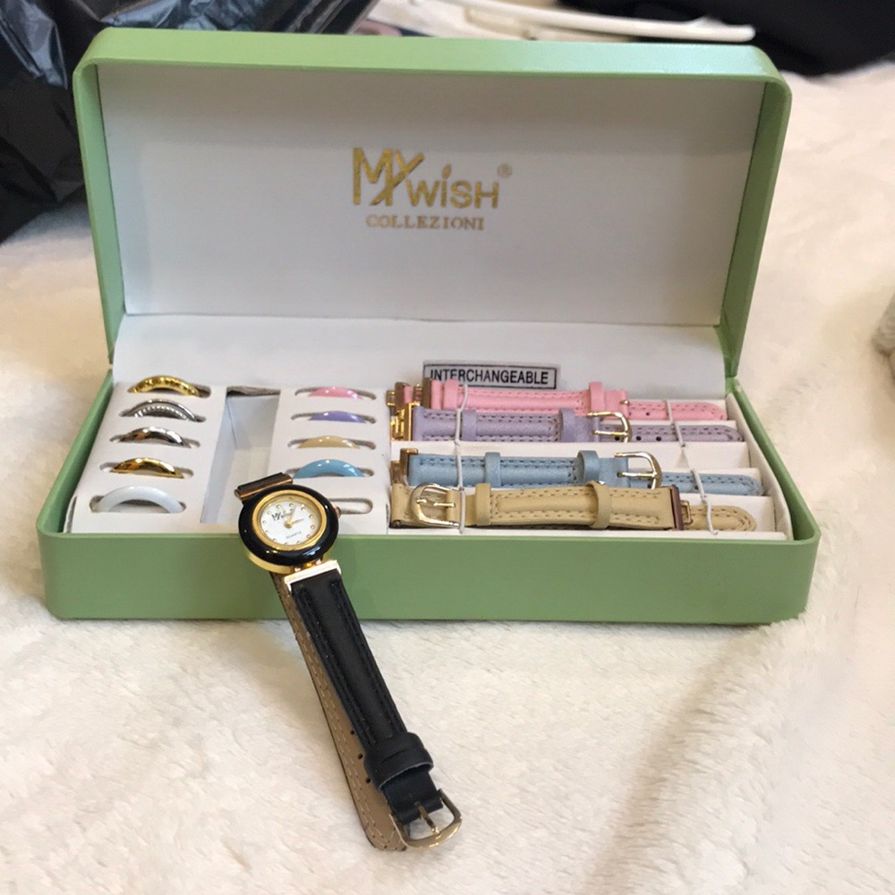 Interchangeable watch set